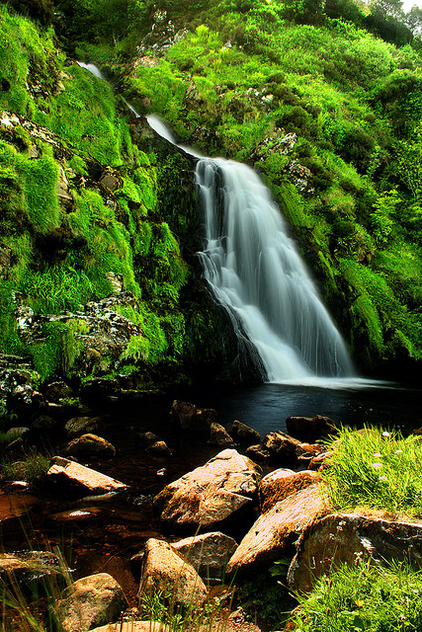 Waterfall in Donegal, Ireland - бесплатный image #277127