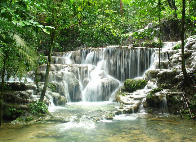 Waterfall Palenque Mexico one of my favorites - image #278067 gratis