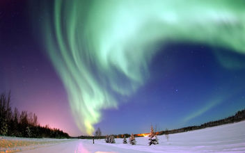 Aurora Borealis - Bear Lake, Alaska - Free image #279987