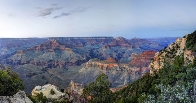 Grand Canyon National Park: Yaki Point After Sunset - image gratuit #286597 