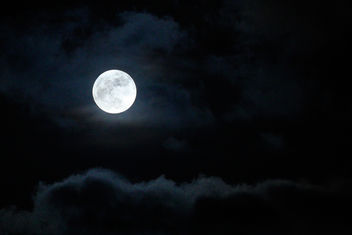 A beautiful moonrise - Kostenloses image #290227