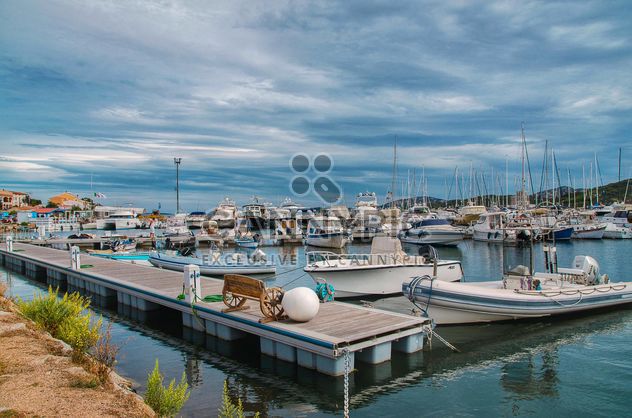 Boats and yachts in the port of Sardinia, Italy - бесплатный image #297497