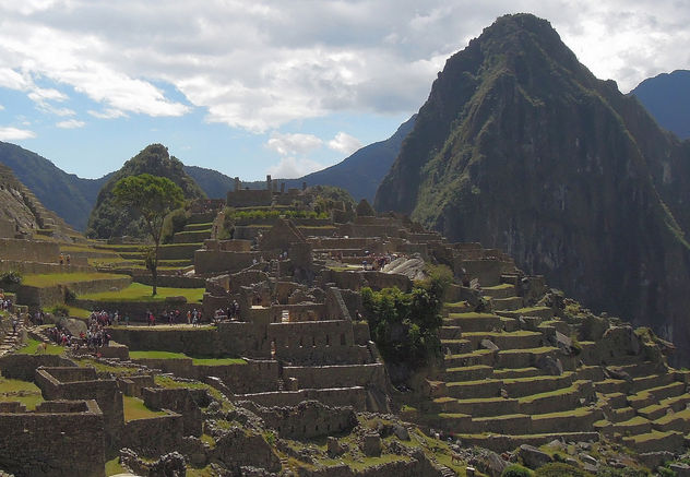 Peru (Machu Picchu) Perfectly constructed terasses for agriculture - бесплатный image #298877