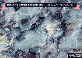 Realistic Marble Background Free Vector Texture Vol. 5 - Free vector #301487