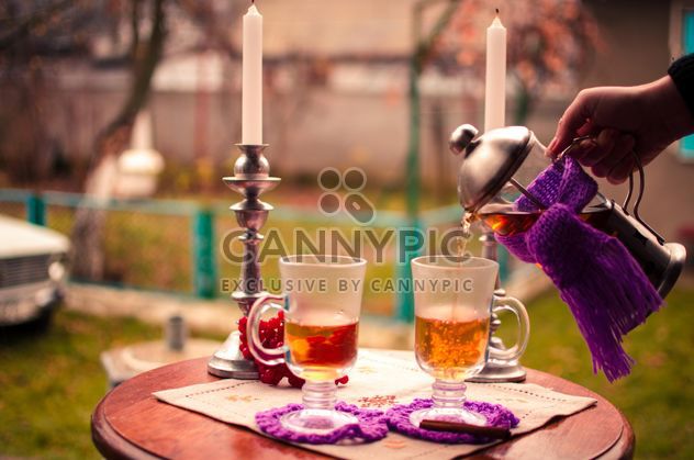 warm tea with cinnamon candles - Kostenloses image #302947