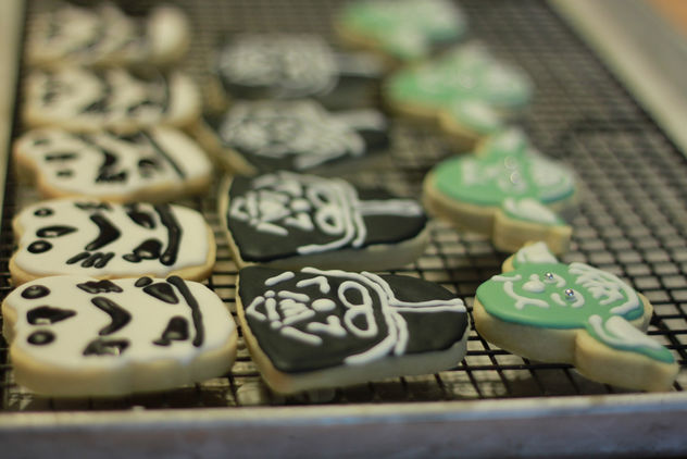 Star Wars Cookies for Moose's 5th Birthday - image #308777 gratis