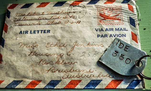 1951 Brisbane Letter - image #319337 gratis