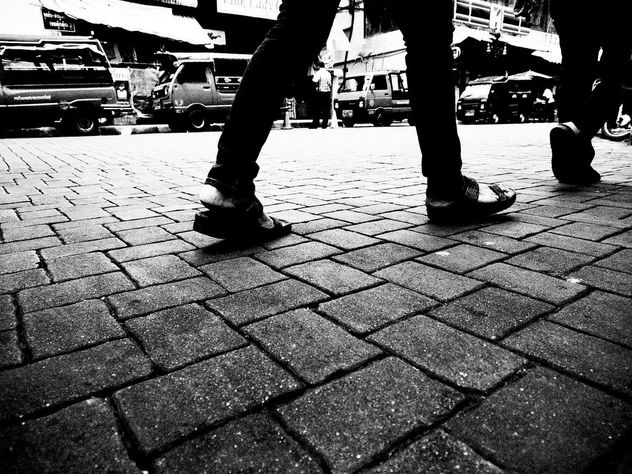 Step Out | Street Patterns | Hat Yai Street 2014 - Free image #324327