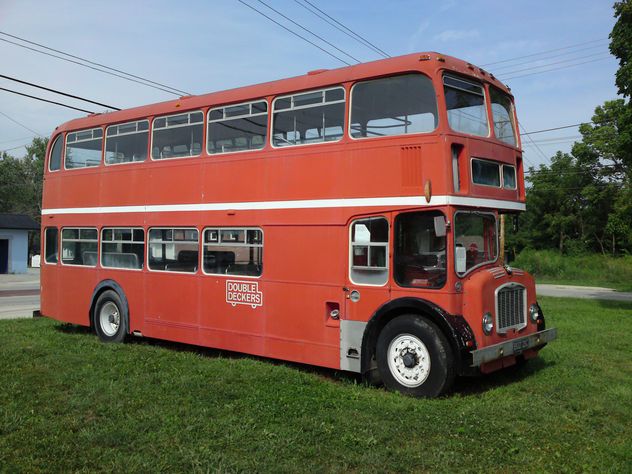 Old Double Decker Bus - image gratuit #326547 