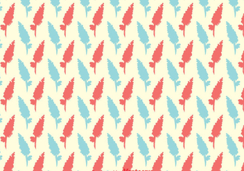 Red And Blue Feather Wall Tapestry - Free vector #327127