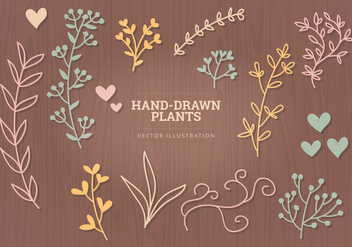 Vector Hand-drawn Elements - Free vector #327907