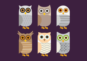 Vector Barn Owl - vector gratuit #327937 
