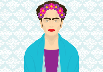 Frida Khalo - Free vector #328287