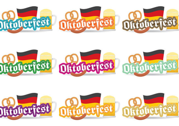 Oktoberfest Vector Badges - Free vector #328857