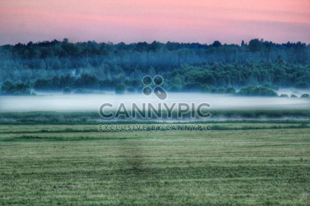 Fog over the river Stormy Leningrad region - бесплатный image #329947