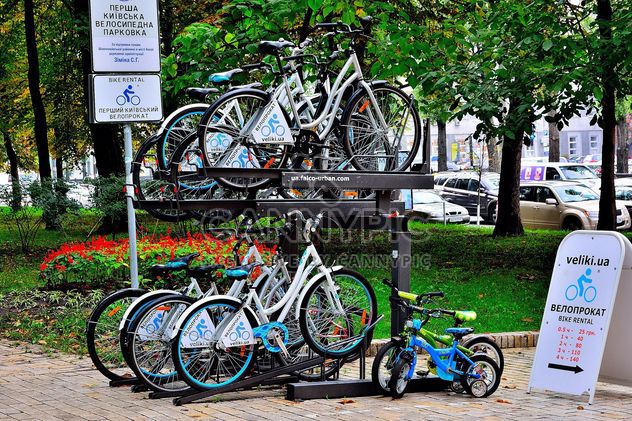 Parking for bicycles - бесплатный image #330277