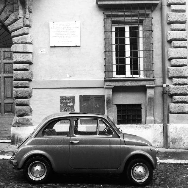 Old Fiat 500 car - image gratuit #331067 