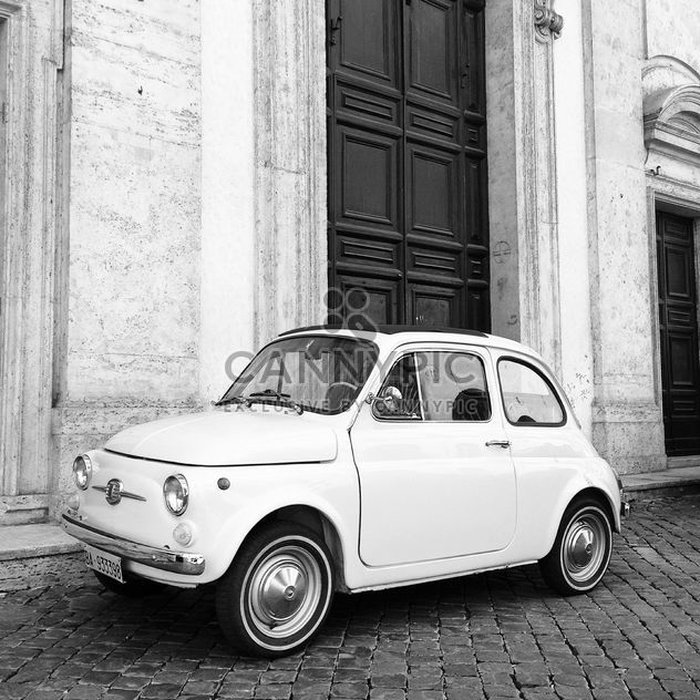 Retro Fiat 500 car - image gratuit #331257 