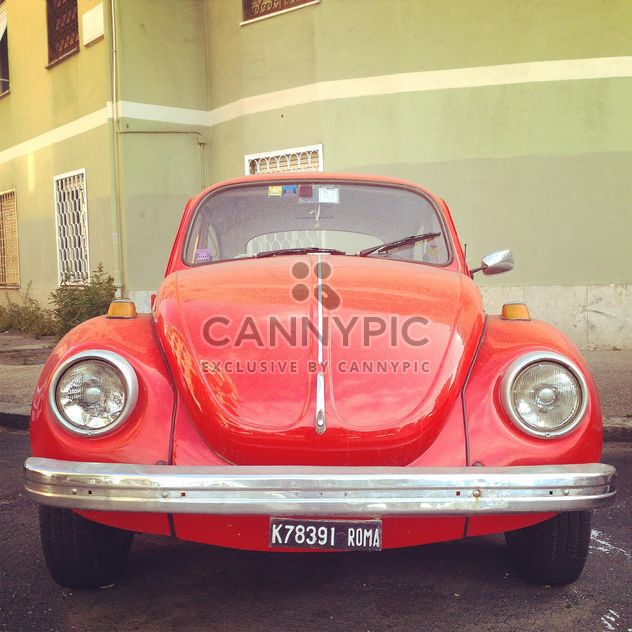 Old red car - image gratuit #331357 