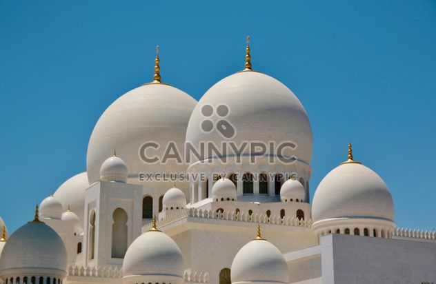 White doms of Mosque - бесплатный image #333257
