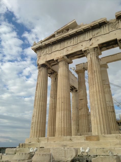 Parthenon at Acropolis hill - image #338247 gratis