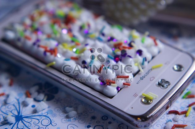Smartphone with decorative elements - бесплатный image #341497