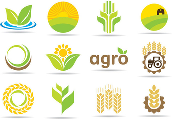 Agro Logos - vector gratuit #345327 