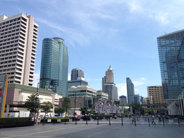 View on architecture of Bangkok, Thailand - бесплатный image #346247