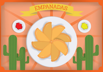 Empanada Vector - бесплатный vector #346647