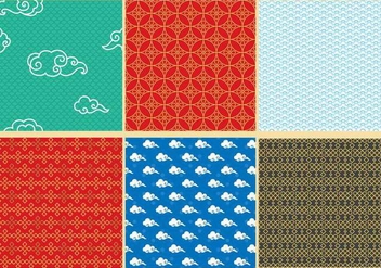Orient Patterns - Free vector #352527