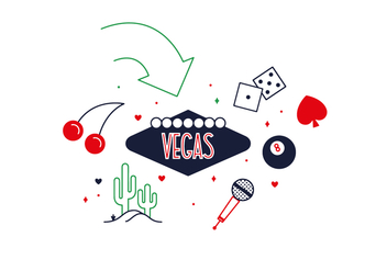 Free Las Vegas Vector - Free vector #352627