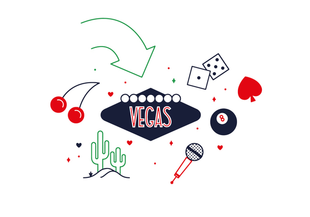 Free Las Vegas Vector - Free vector #352627