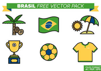 Brasil Free Vector Pack - Kostenloses vector #353577