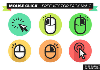 Mouse Click Free Vector Pack Vol. 2 - Kostenloses vector #354017