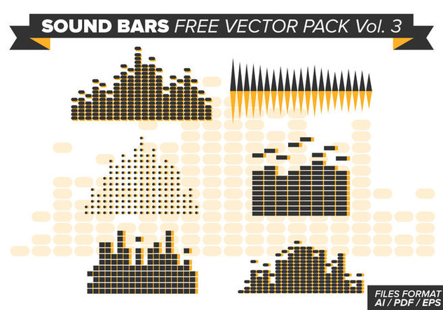 Sound Bars Free Vector Pack Vol. 3 - Kostenloses vector #354317