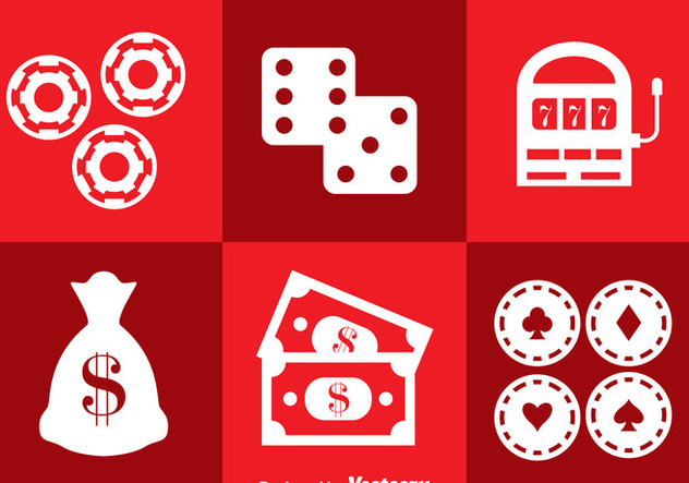 Casino Royal Icons Vector - Free vector #357947