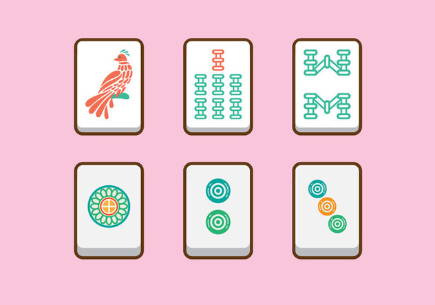 Mahjong Vector - vector gratuit #358267 