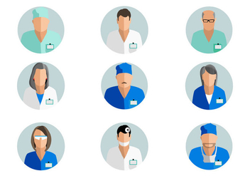 Free Doctor Avatar Vector - Free vector #360817