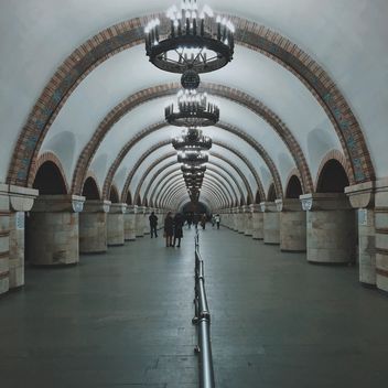 Interior of subway station - бесплатный image #363697