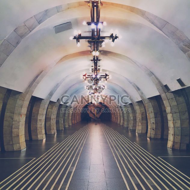 Interior of subway station - бесплатный image #363707