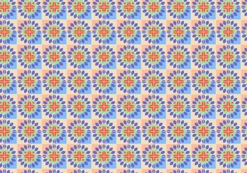 Abstract Tile Pattern Bakground - Free vector #364077