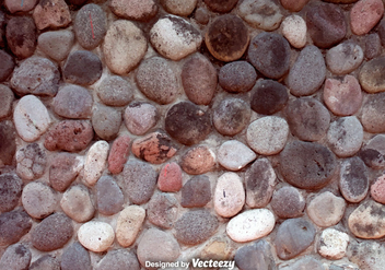 Vector Realistic Stone Wall - vector gratuit #370617 