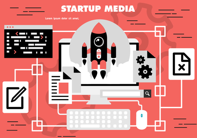 Free Startup Media Vector - Kostenloses vector #371917