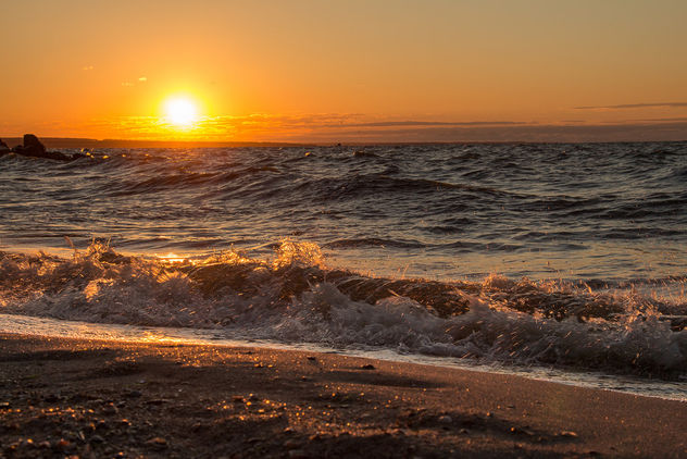 Sunrise on Asov sea near Sedovo - Free image #372827