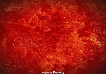 Vector Red Grunge Background - Kostenloses vector #375607