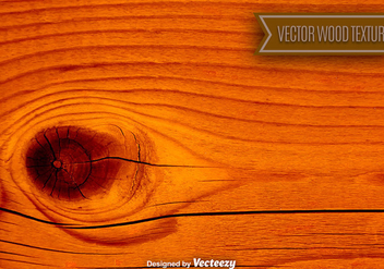 Vector Natural High Detailed Wood Background - бесплатный vector #375847