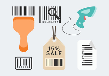 Free Barcode Scanner Vector 1 - Free vector #376317