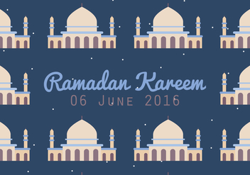 Ramadan Kareem - vector gratuit #377577 