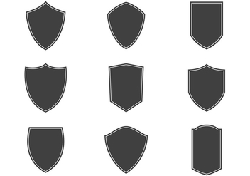 Free Templar Shield Vectors - vector #378627 gratis