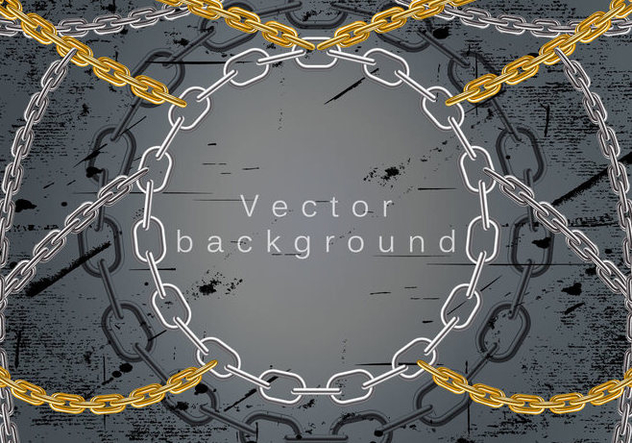 Chainmail vector background - Free vector #379487